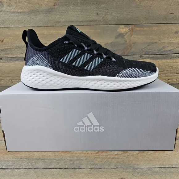 adidas | Shoes | Adidas Fluidflow 2 Womens Running Sportswear Shoes Black  Grey | Poshmark